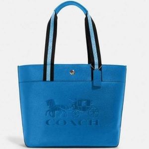 COACH JES Large Shoulder Tote/handbag(Horse and carriage style)